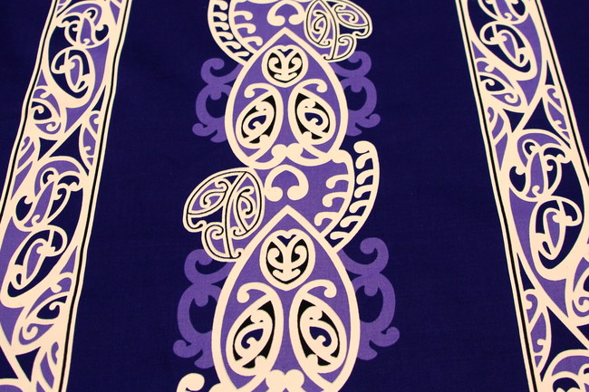 Purple Traditional Designs of Aotearoa