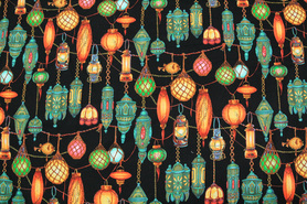 * REDUCED * Lantern Glow Printed Cotton