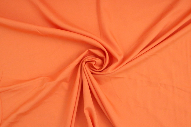 Bright Orange American Crepe