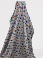 * REDUCED * Trucks, Cars & Diggers - Vehicle Printed Premium Cotton
