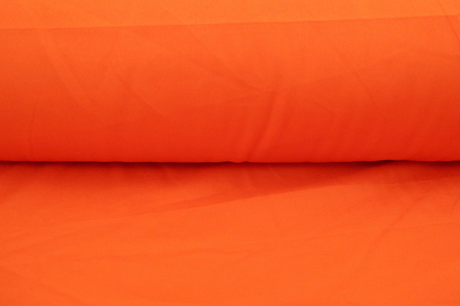 Bright Orange American Crepe