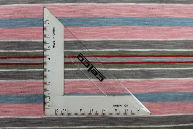 Summer-Time Stripes Cotton Lycra