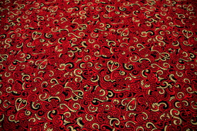 Red Moko Design Kiwiana Cotton