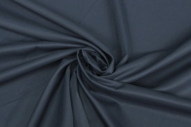 Deep Navy Polished Polycotton Drill