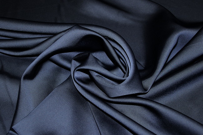  Inky Navy Delustered Satin New Image
