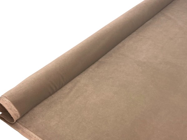 Fawn Velvet Upholstery