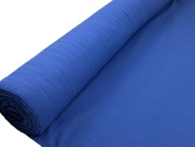 Blueberry Bio Washed Tweed Linen/Cotton Blend