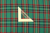 Classic Green, Blue & Red Brushed Cotton Check