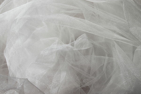 Shimmering Ivory Fine Bridal Tulle