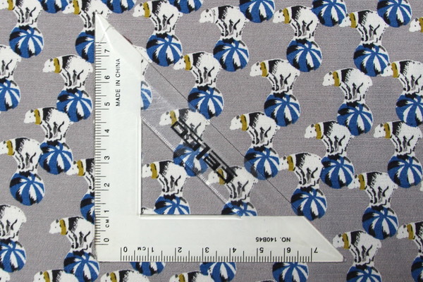 Balancing Bear Printed Polyester