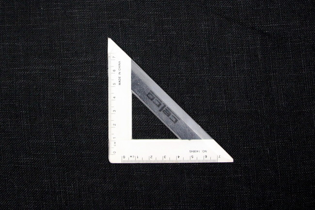 Black Bio Washed Linen