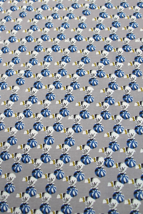 Balancing Bear Printed Polyester