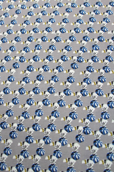 Balancing Bear Printed Polyester