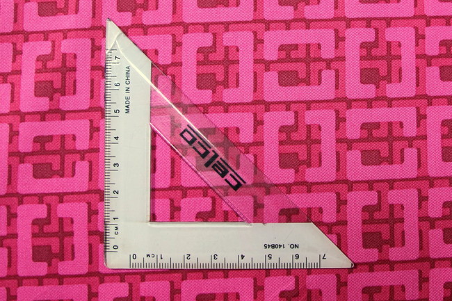 Vintage Pink Grecian Printed Cotton