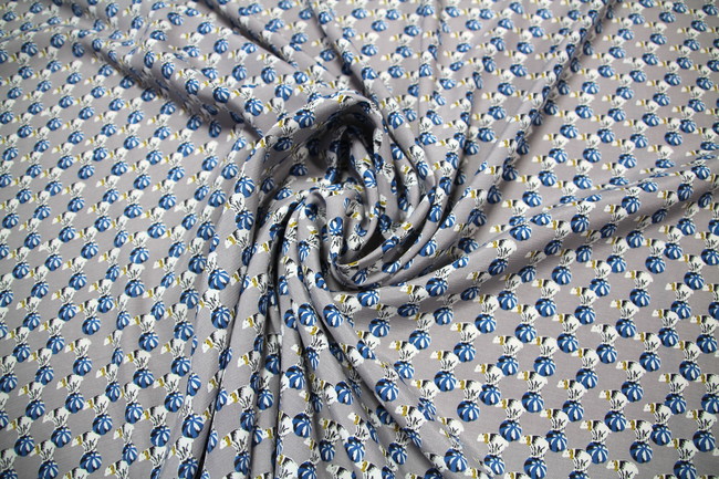 Balancing Bear Printed Polyester