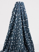 Swooping Seagulls Printed Cotton