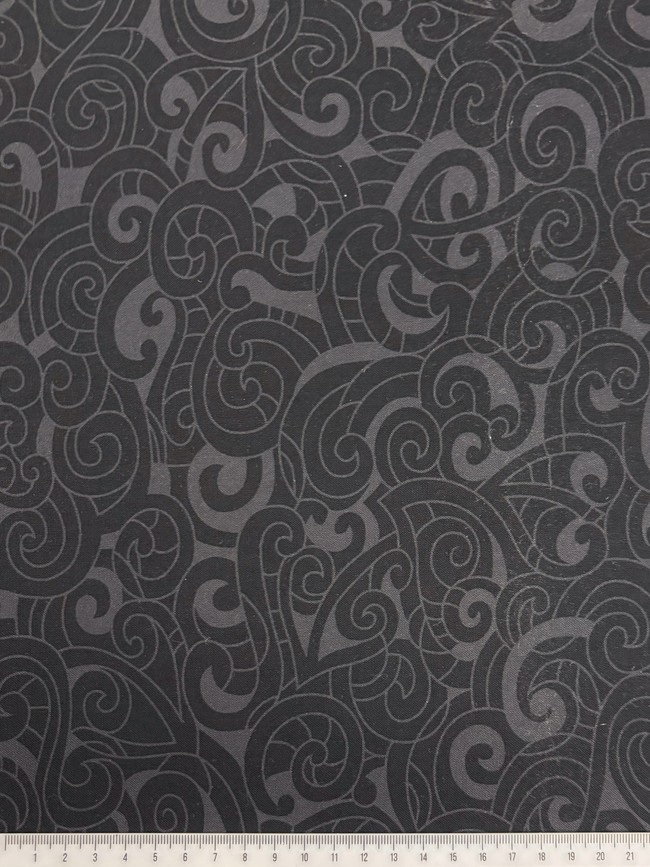 Black & Charcoal Moko - Extra Wide