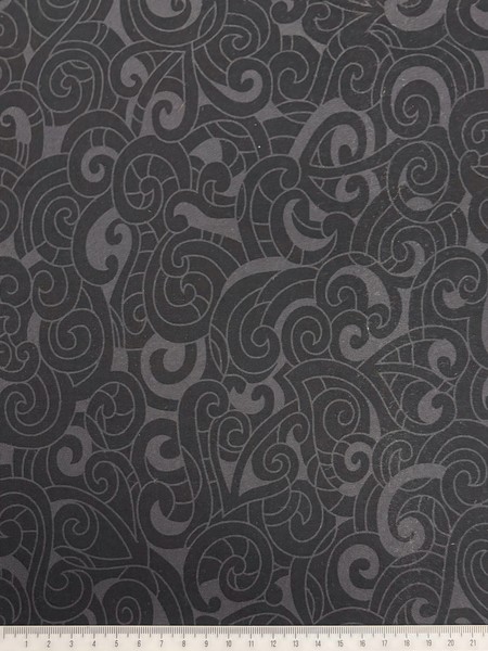 Black & Charcoal Moko - Extra Wide