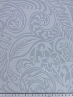 Fern - White on White Sturdy Stretch Knit