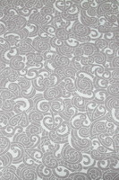 Silver/Grey Moko Design Kiwiana Cotton