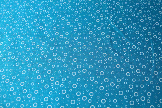 Ocean LIfe - Bubbles Printed Cotton