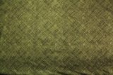 Fine Gold Foiled Cross Hatch on Black Printed Cotton