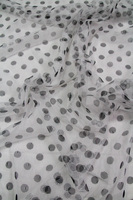 Black Spots on White Netting