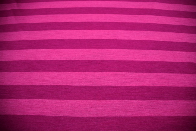 Pink & Berry Wide Striped 100% Merino Knit 