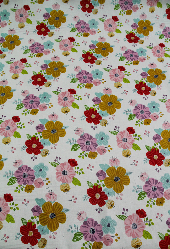 Sunshine (Flower) Premium Printed Cotton