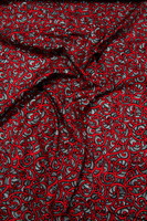 Red - Te Koripi Wae O Maui Design Kiwiana Cotton