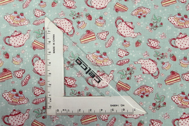 Tea Party - Fairy Garden Premium Cotton