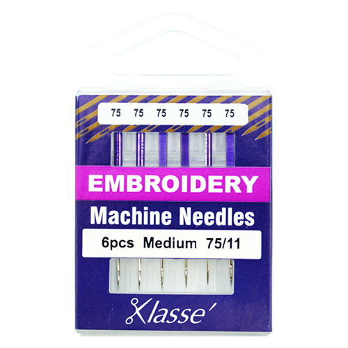 Size 75/11 Embroidery Machine Needles
