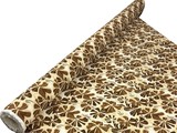 Floral in Browns Printed Bamboo Cotton Blend