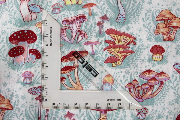 Mushrooms - Fairy Garden Premium Cotton