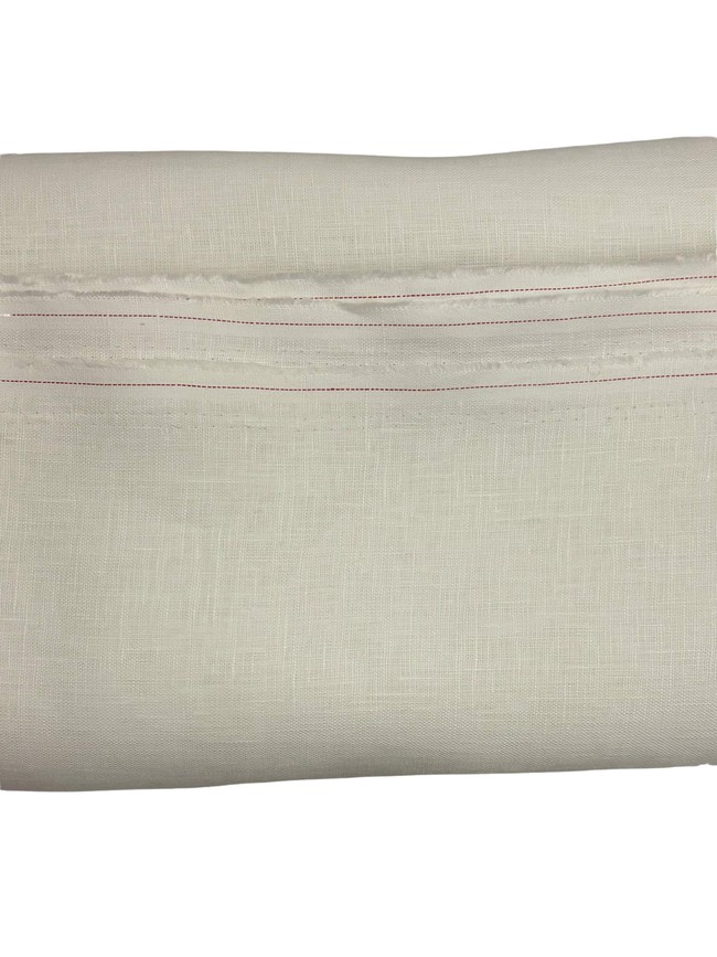*LAST PIECE* Warm White 100% Linen