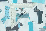 Sausage Dogs Printed Cotton