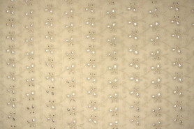 Creamy Beige Broderie Anglaise