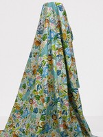 Jungle Safari Animals Printed Cotton