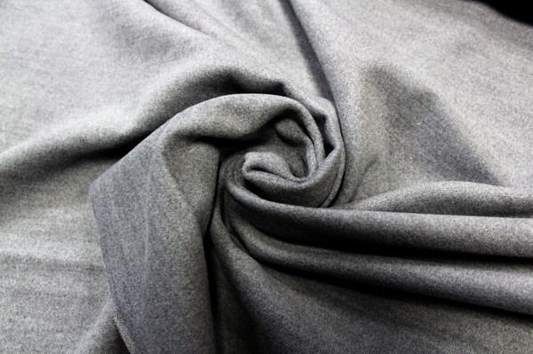 Winter Weight Wool Blend - Grey

