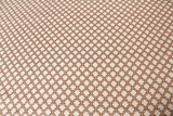 Buff Print on Ivory Printed Stretch Cotton