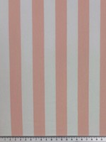 Blush & White Striped Cotton Lycra