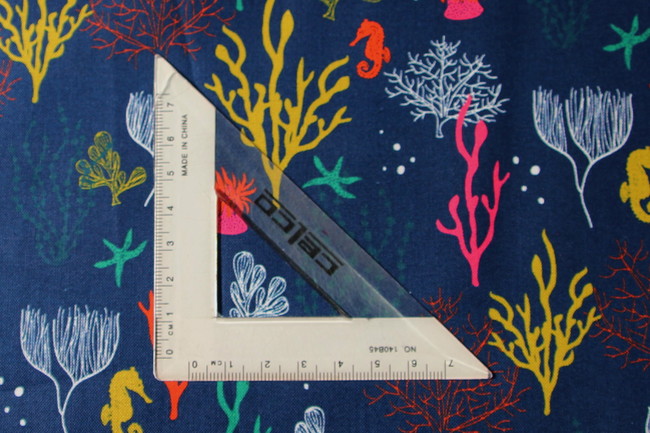 Ocean Life - Coral Printed Cotton