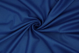 Deep Cobalt Blue Wool Blend