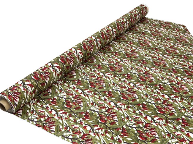 Red Harakeke Printed Kiwiana