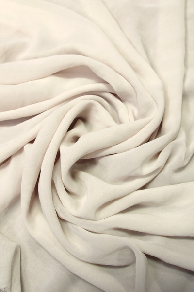 Pale Sand Plain Chiffon