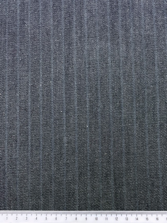 Subtle Striped Denim