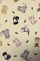 Felines Premium Cotton Print