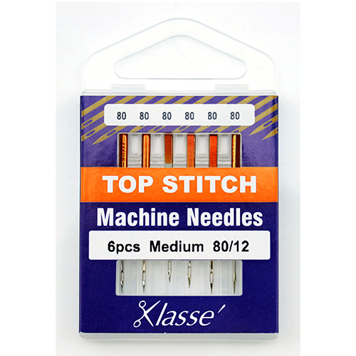 Size 80/12 Topstitch Machine Needles