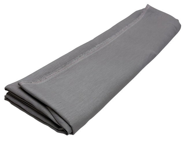 *LAST PIECE* Light Grey 100% Linen