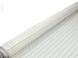 Dusky Pink Stripe on Ivory Cotton Lycra